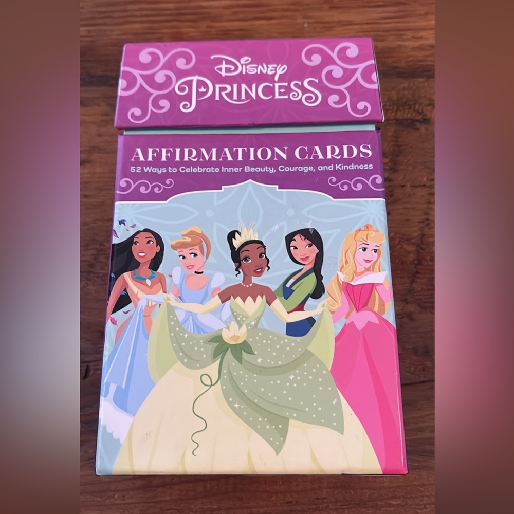 Disney Princess Motivational Card Set - Pink and Purple